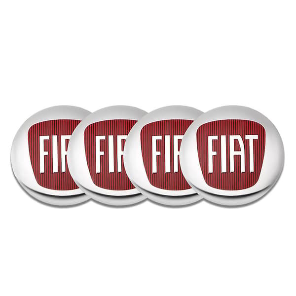 56mm Bilnavsenterkopp Bilmodifikasjon Emblem Hjulkapsel Klistremerke For Fiat Punto Abarth 500 Stilo Ducato Palio Tilbehør