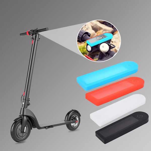 Lamoon Scooter Skærm Display Protector Cover Til Xiaomi M365/pro/pro 2 Röd