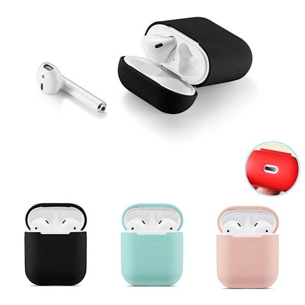 Lamoon Airpods - Etui / Beskyttelse Rosa