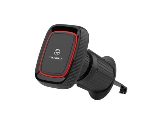 Bilhållare för iPhone, Huawei, Samsung Etc. 360° Rotation Mobil Luftgrillshållare