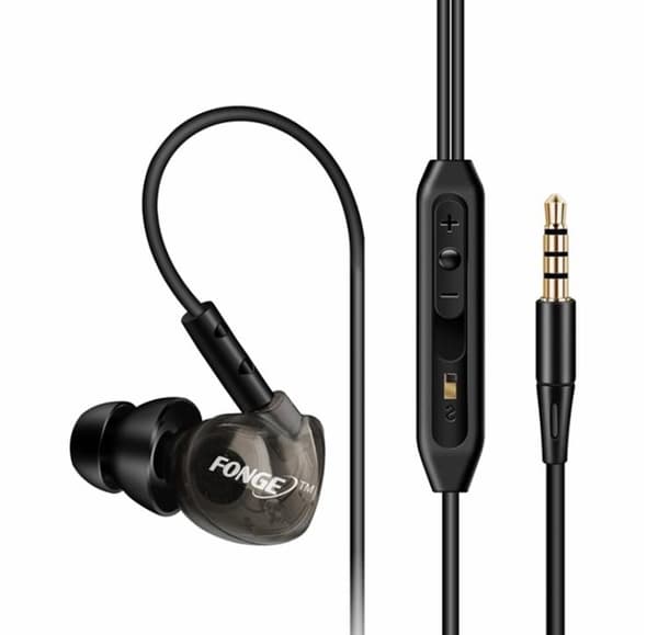 FONGE S500 Sport In-ear Hörlurar med Mic (Earphone)