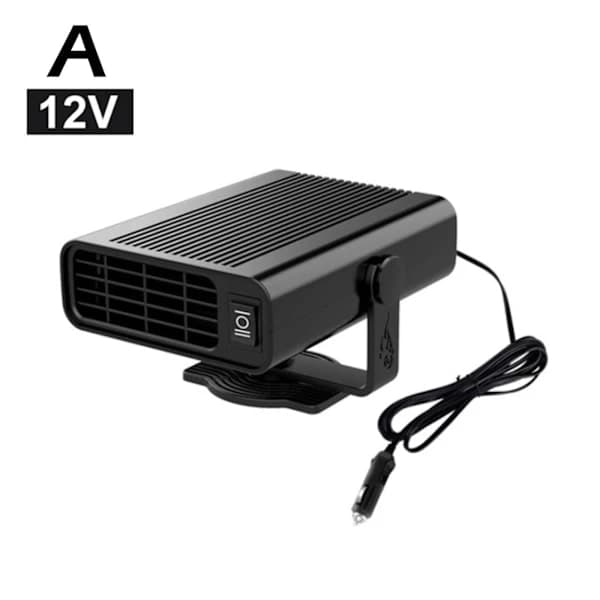 500W Elektrisk Bilvarmer DC 12V Varmeblæser Affugter Afrimer D