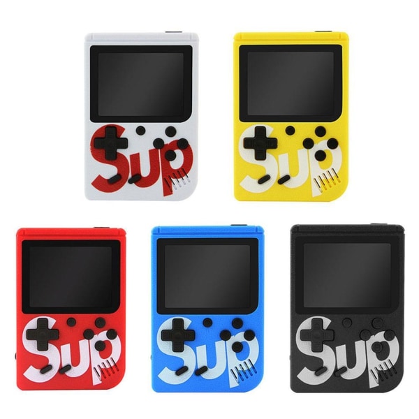 Mini Handheld Game Console 8bit 3.0inch Lcd Kids Player Built-in Black