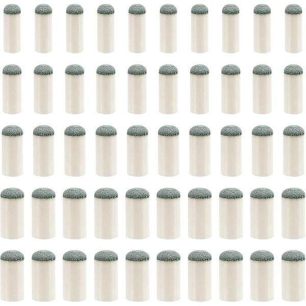 50 stk. Biljardkøtupperstatning, 4 størrelser Slip on Pool Cue Tips Pool Stick