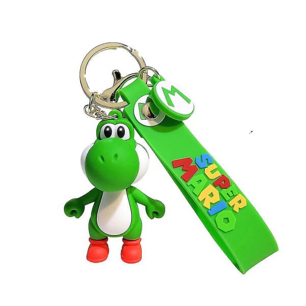Super Mario Yoshi Anime Nøkkelring Veskeanheng Nøkkelring Julegave