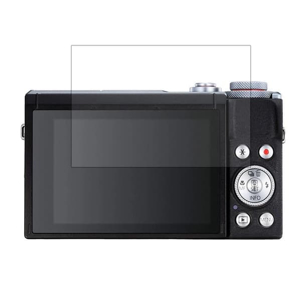 Skærmbeskyttelsesfilm af hærdet glas, brudsikker og buebestandig, til Canon Eos G7X Iii/G7X3 5 stk.