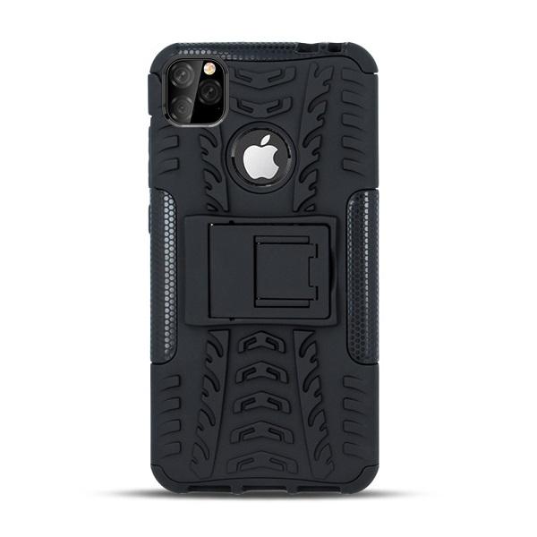 TechSolz Iphone 11 Pro Max - Defender Tpu Taske Sort Black