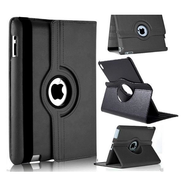 TechSolz Ipad 7. / 8. 9. Generation 10,2" - Etui, Der Kan Drejes 360º Sw Black