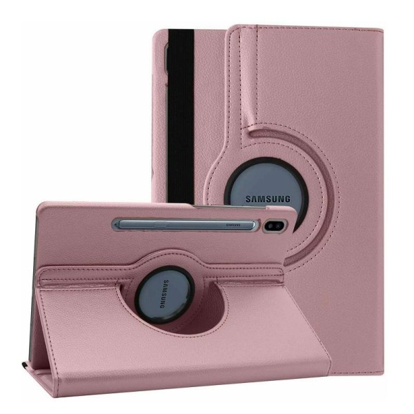 TechSolz Samsung Galaxy Tab S7 Plus / Fe 12,4" - Etui 360° Drejeligt Pink