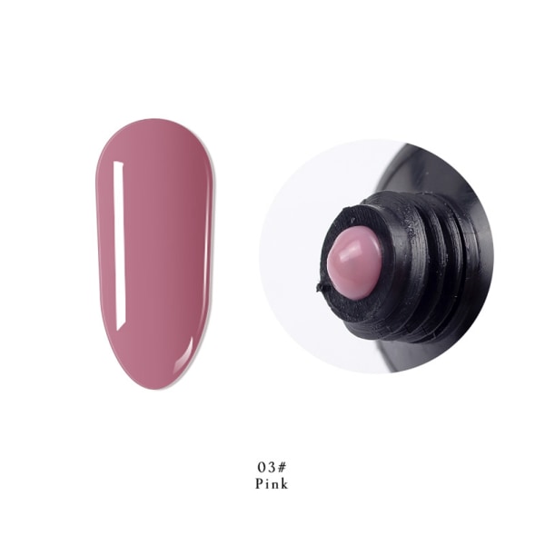 15ml Nail Builder Gel Manicure Pedicure Tool Fast Building Pink