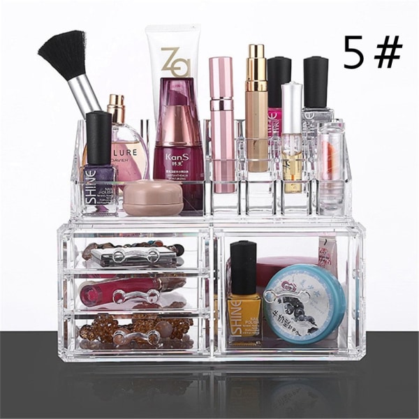 Cosmetic Tools Holder Makeup Case Jewelry Organizer 5