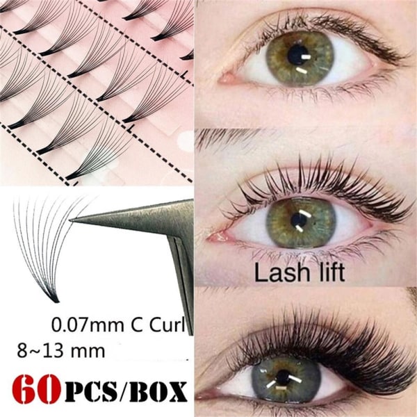 False Eyelashes Eye Lash Extension Individual 12mm