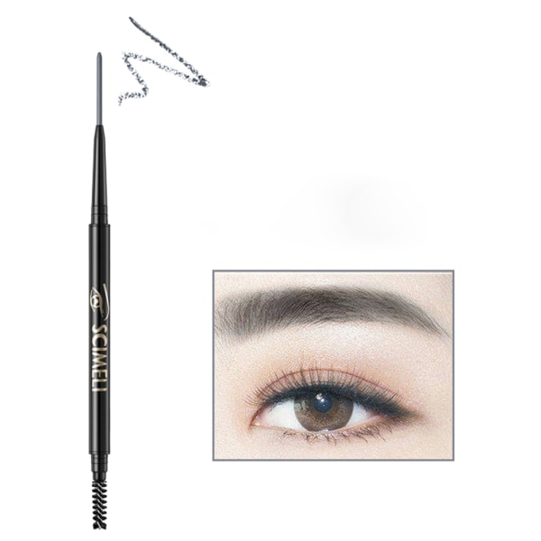 Fine Eyebrow Pencil Enhancers Brow Sketch Gray