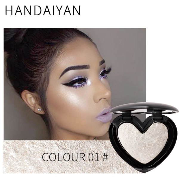Handaiyan Highlighter Palette Face Bronzer Eye Brighten 01
