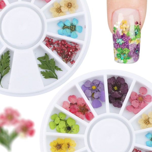 Nail Art Sticker Decal Manicure Tips 3d Flower
