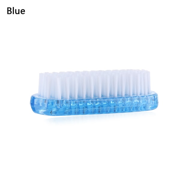 Nail Brush Dust Cleaning Scrubbing Blue