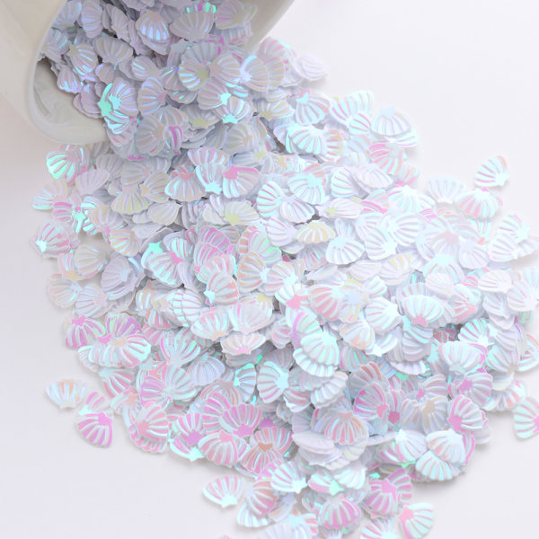 Nail Sequins Stickers Glitter Paillette Sea Shell 1