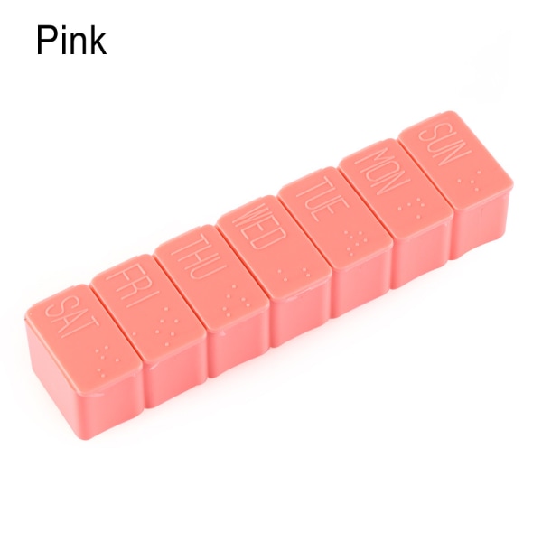Pill Boxes Medicine Storage Cases Pink