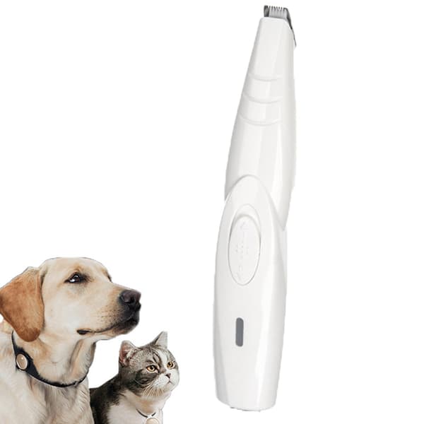 Fjerning av dyrehårprodukter Hundehårtrimmer Maskin, USB Oppladbar Lokal Barbermaskin, Klippemaskin for Ører, Øyne, Føtter og Søm