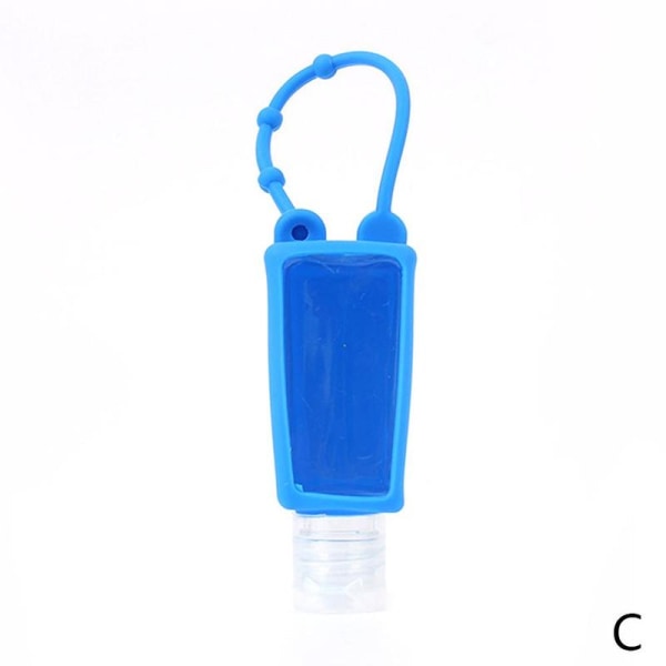 Best Silicone Travel Bottle Shampoo Shower Gel Lotion Squeeze C Blue