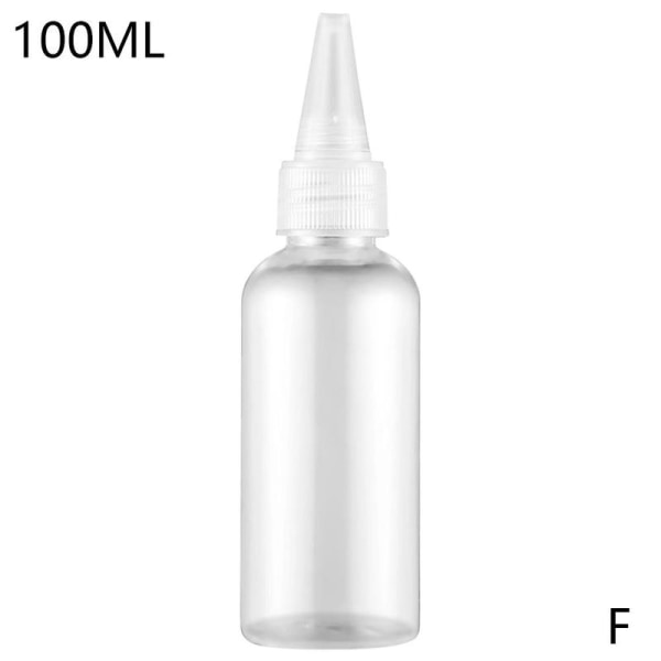 Portable Empty Refillable Bottles Gel Shampoo Travel Bottling F 100ml