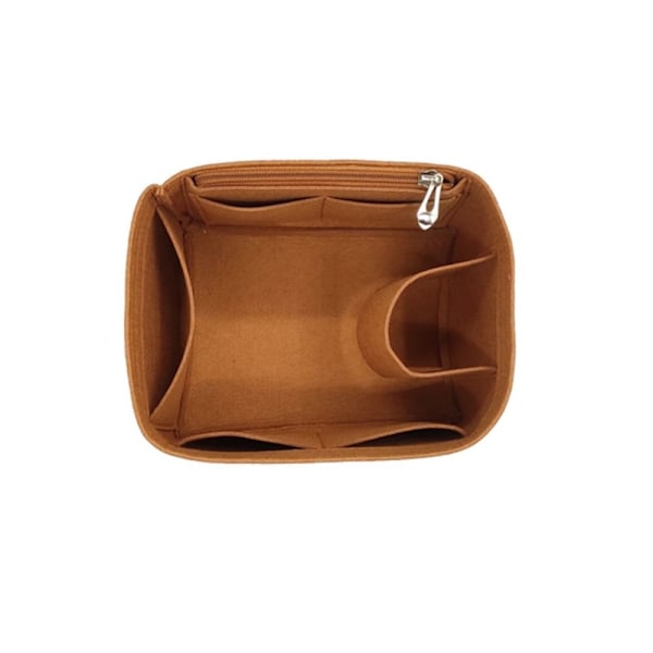 Hinkväska Insatsväska Linneväska BRUN AA brun