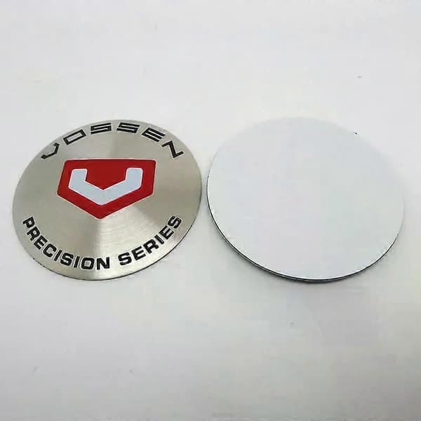 4 kpl 65 mm Vossen pyörän keskiön napakapselin tarrat logomerkki tunnus auton muotoilutarvikkeet|Pyörän keskiön kapselit|