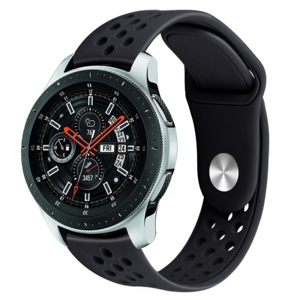 ExpressVaruhuset Samsung Galaxy Watch 3 45/46 Mm Lte Stilfuld Sportsarmbåndløber Black