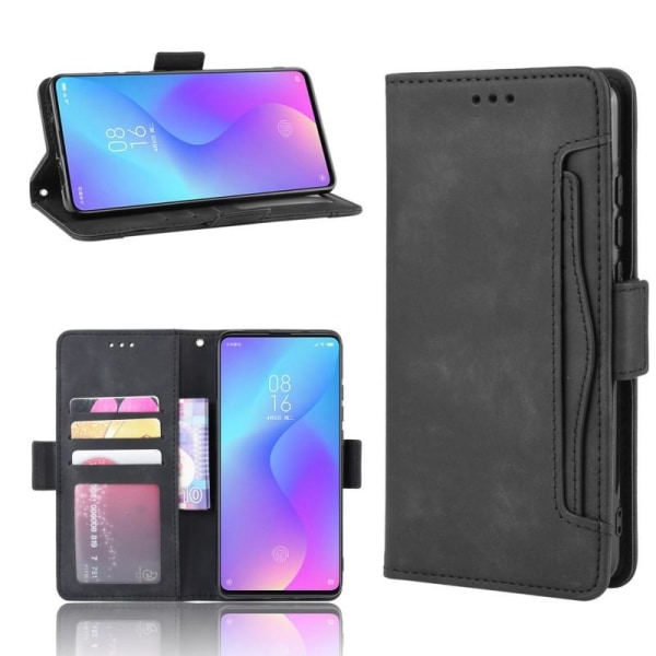 ExpressVaruhuset Xiaomi Mi 9t / Pro Wallet Case Pu Læder 6-slot Winston V3 Black