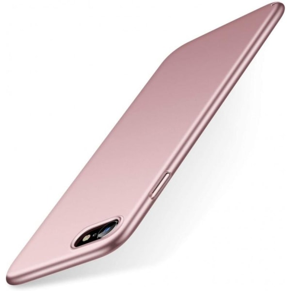 ExpressVaruhuset Iphone 7 Plus / 8 Ultratyndt Letvægtsmobilcover Basic V2 Ro Pink Gold