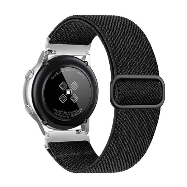 ExpressVaruhuset Samsung Galaxy Watch 3 45mm / 46mm Lte Justerbart & Elastisk Nyl Black