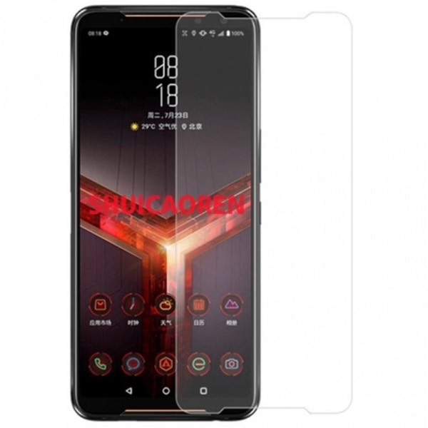 ExpressVaruhuset 2-pak Asus Rog Phone Ii Hærdet Glas 0,26 Mm 2,5d 9h Transparent