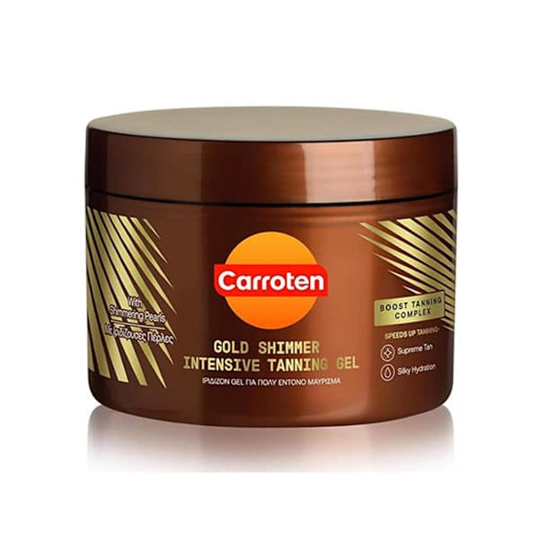 150 ml Guldskimmer Intensiv Selvbrunergel med Kokosolie Ny G3P8 kaffe 1 stk