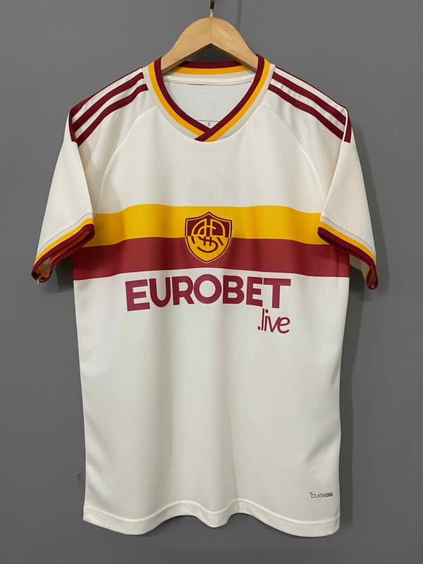26-27 AS ROMA Bortefotballdrakt Treningstopp T-skjorte, S-XXL