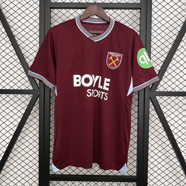 25-26 West Ham Hjemmedrakt Fotball T-skjorte S-2XL
