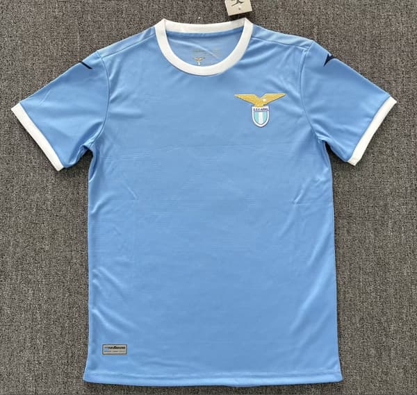 25-26 Lazio Hjemmefotball T-skjorte Drak S-2XL