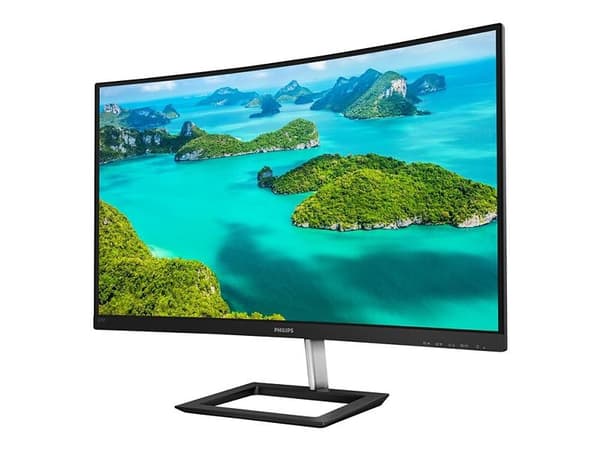 Philips E-Line 325E1C 32" Välvd Gaming QHD - 2 År Garanti Helt Ny Oanvänd - Original
