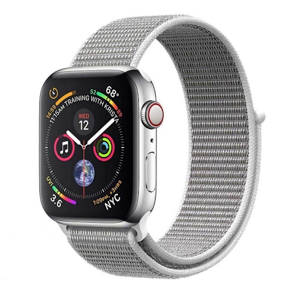 Köp Apple Watch 4 (40mm) Nylon Armband - Seashell | Fyndiq
