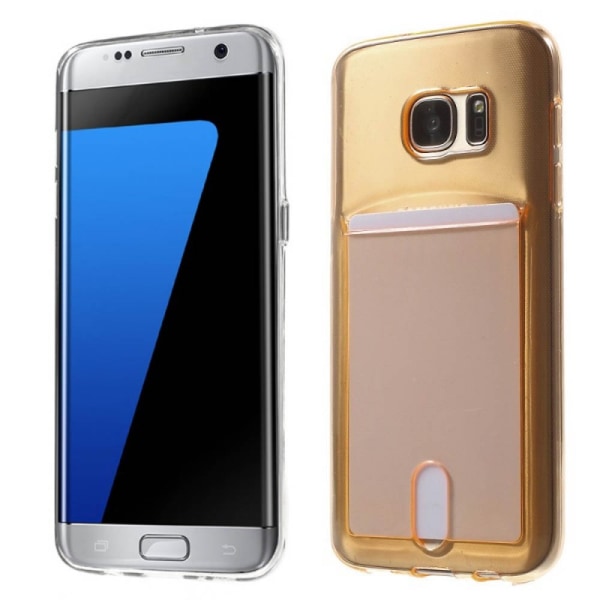 Silikon skal med kortplats Samsung Galaxy S7 E c012 | Fyndiq