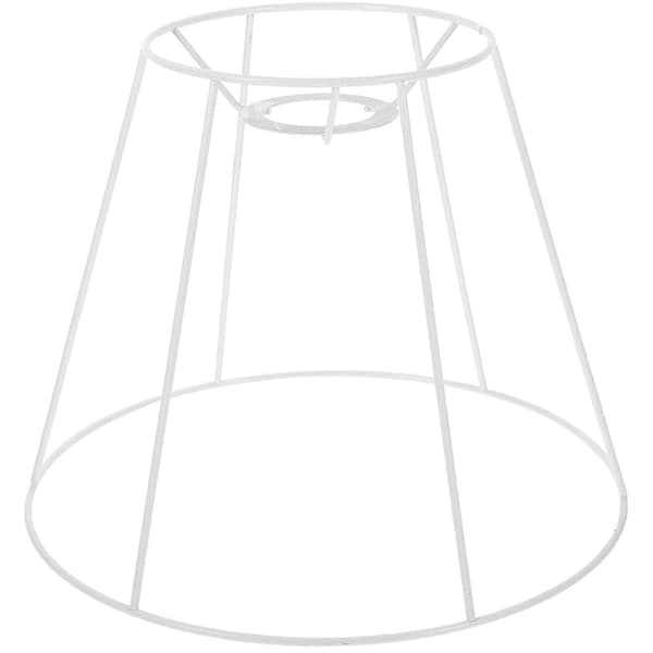 Lampeskjermramme DIY Metall Lampeskjermramme for Bord- og Gulvlampe