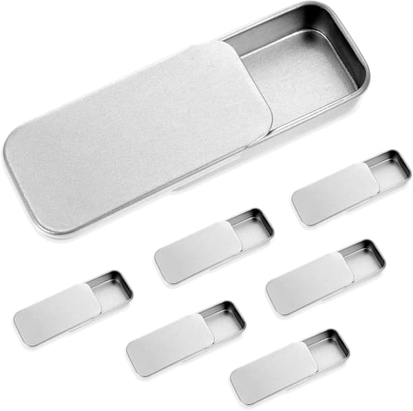 små metalglas med skydelåg, blikdåse med låg, lille krukke, mini blikdåse, lille blikæske, blik, pastiller, lille stykke beholder, c