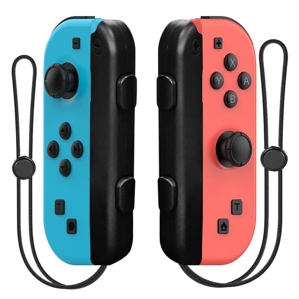 For Switch Joy-Con-kontrollere (venstre og høyre) med én-knapps vekkefunksjon, kompatibel med Ring Fit Adventure
