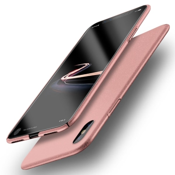 Iphone X/xs - Skydd Skal / Mobilskal Roséguld Gold