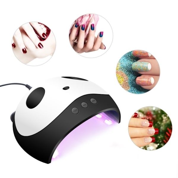 Kop Nageltorkare Med Uv Lampa Torkar Naglar Panda Fyndiq