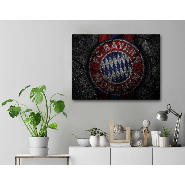 Tavla / Canvastavla - Fc Bayern München Canvas 24x18 Cm