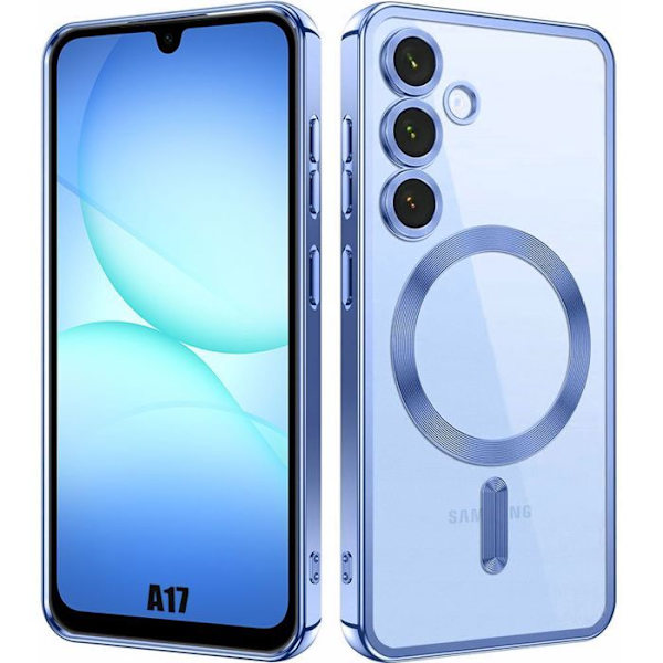 Booling Skyddsskal - För Samsung Galaxy A17 5G/4G - Stötabsorberande - Transparent - Blå