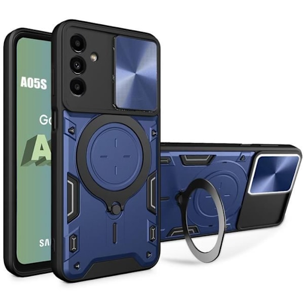 Booling Skyddsskal - För Samsung Galaxy A05s - Stötabsorberande - Pc-Armour - Mörkblå