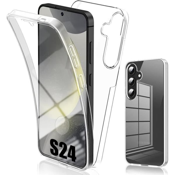 Booling Skyddshölje - För Samsung Galaxy S24 - Stötdämpande - Repbeständig - Transparent