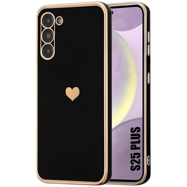 Booling Fodral För Samsung Galaxy S25 Plus - Tpu-Skydd - Stötsäker - Repbeständig - Mjuk - Svart