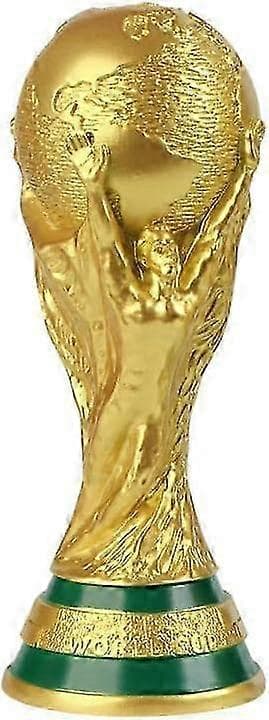 27/36 cm VM-trofé, harpiksreplika, trofémodell, suvenirgave til fotballfans 36CM (hul)